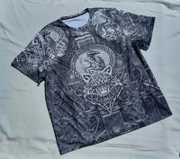cooles neues Herren Shirt Wikinger Tribal Muster grau schwarz 3XL Bayern - Bad Tölz Vorschau