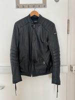 Schwarze Tigha Lederjacke - Modell Jere - Größe M Frankfurt am Main - Sachsenhausen Vorschau