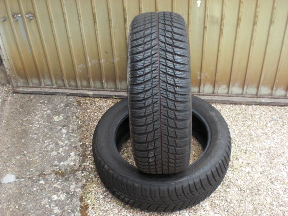 2 x 205/55/17 XL 95H Bridgestone Winterreifen.Profil 8mm in Heusweiler