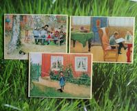 3 Briefkarten Carl Larsson, z. Beschreiben Doppelkarten m. Kuvert Baden-Württemberg - Burladingen Vorschau