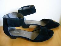 schicke Damen - Sandalen GABOR Größe 5 1/2 / 38,5, Schwarz Baden-Württemberg - Renningen Vorschau