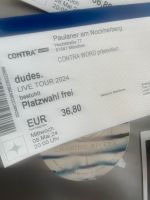 2 tickets dudes am 08.05. München Neuhausen-Nymphenburg - Neuhausen Vorschau