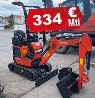 Kubota Kurzheckbagger U10-5 werksneu Minibagger mit Löffelpaket Sachsen-Anhalt - Petersberg (Saalekreis) Vorschau