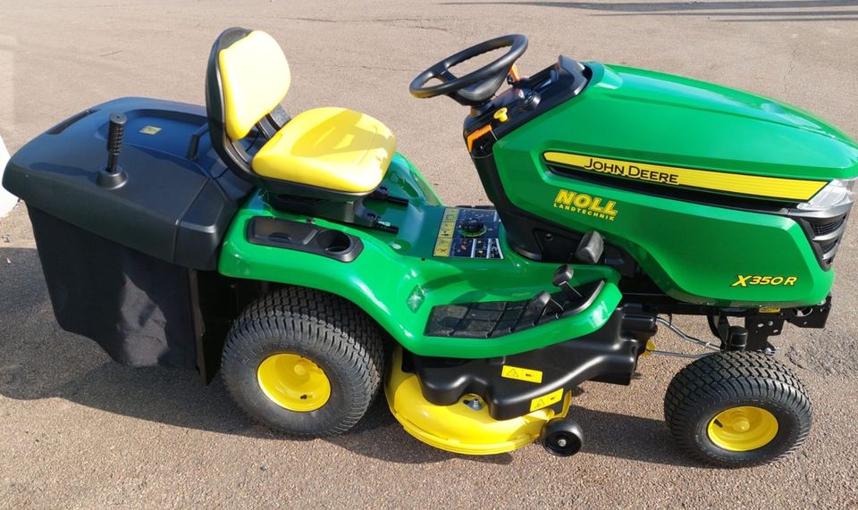 John Deere Rasentraktor X350R in Limburg