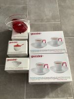 Guzzini Espresso Set Tassen Milchkännchen Hessen - Rabenau Vorschau