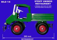 STEIFF UNIMOG + HANNOMAG TRAKTOR  RESTAU. E - TEILE, AUFKLEBER Niedersachsen - Freden Vorschau