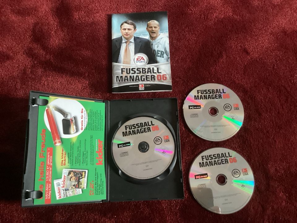 Fussball Manager 06 PC CD–ROM in Meißen