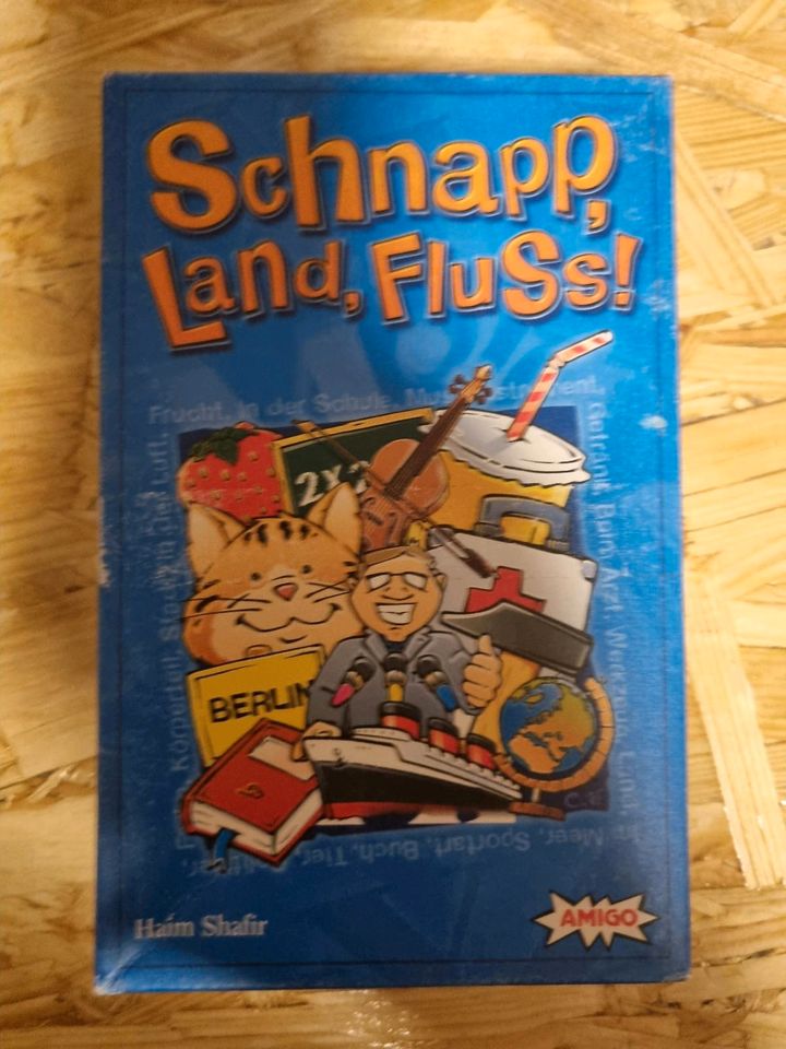 Kinderspiel Schnapp, Land, Fluss in Raisdorf