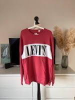 Levis Sweatshirt / Sweater / Pullover, rot weiß, Größe XL Düsseldorf - Heerdt Vorschau