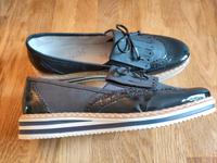 Rieker Loafer/Halbschuhe dunkelblau - Gr. 38 - letzter Aufruf ! Bayern - Wartenberg Vorschau