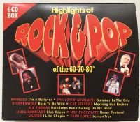 4-CD Box Highlights of Rock & Pop of the 60-70-80th Bayern - Nördlingen Vorschau