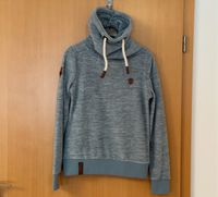 Naketano Damen Fleece-Hoodie eisblau Gr S wie NEU Bayern - Schwabmünchen Vorschau