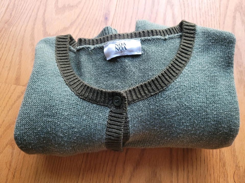 ✨️Noa Noa✨️ Strickjacke Kaschmir Gr. M grün Cardigan Cashmere in Hamburg