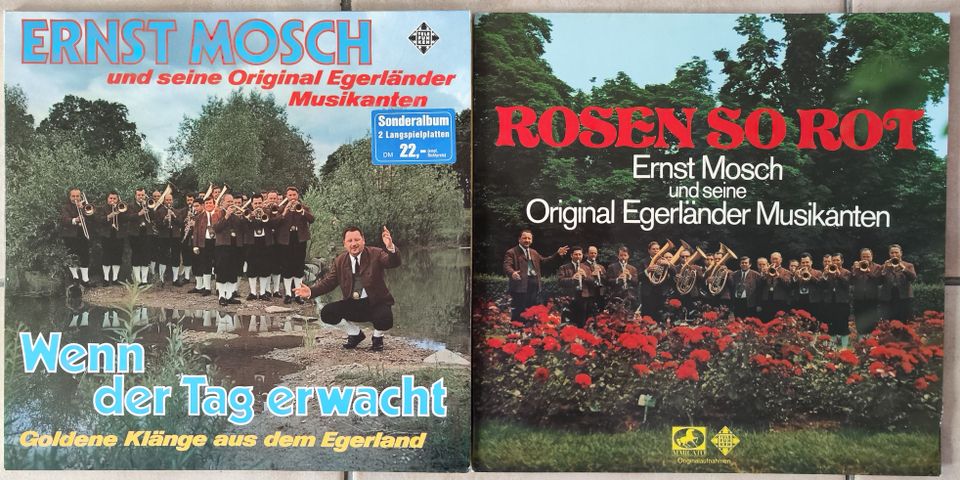 Schallplatten Ernst Mosch Original Egerländer Musikanten LP Vinyl in Recklinghausen