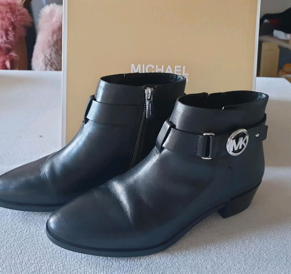 Michael Kors Leder Bootie Stiefeletten Stiefel Schuhe in Frankfurt am Main