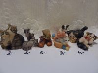 Katzenfiguren - 2 verschiedene Polyresin Sets (5) Sachsen-Anhalt - Hettstedt Vorschau