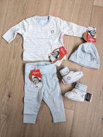 sigikid Babykleidung Set 50 Hose Shirt Mütze Schuhe 13/15 Junge Niedersachsen - Schwarmstedt Vorschau