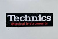 Technics Sticker Aufkleber Logo Schriftzug neu Thüringen - Untermaßfeld Vorschau