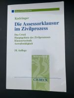 Die Assessorklausur im Zivilprozess, Knöringer, 18. Auflage, 2020 Baden-Württemberg - Mannheim Vorschau
