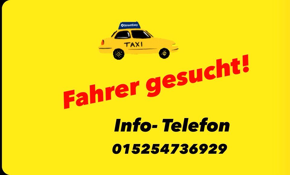 Taxifahrer gesucht für Spätschicht in Berlin