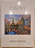 Cruny Puzzle Paris 1000 Teile Anspruchsvoll Eiffelturm Seine Nordrhein-Westfalen - Oberhausen Vorschau