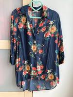 Orsay Sommer Bluse 3/4-Arm dunkelblau floral 38 M Viskose neu Bayern - Augsburg Vorschau