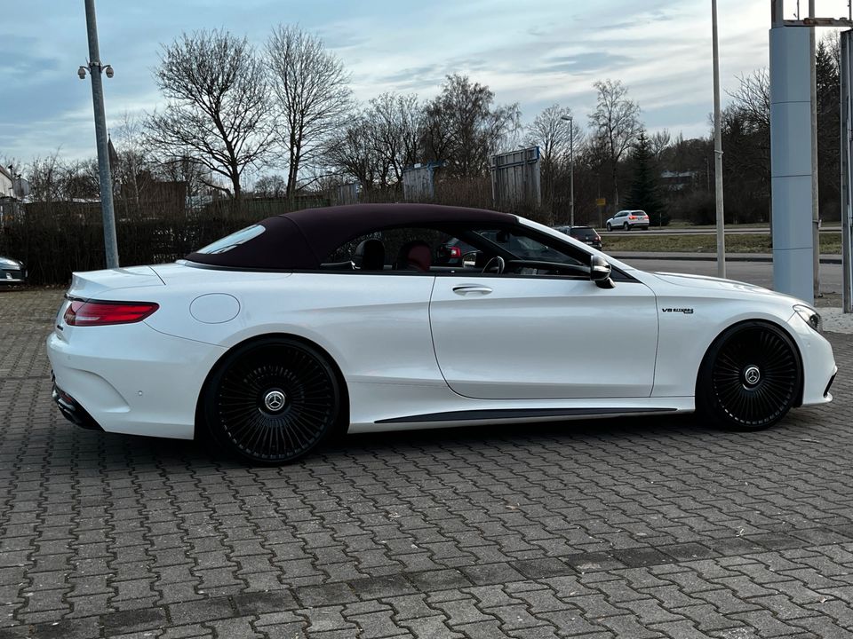 Mercedes Benz S 63AMG-4M+/Swaro/HuD/Burm/360°/SofC/Airsc/Mass/1 in Heidenheim an der Brenz