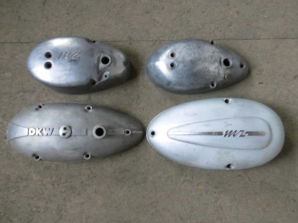 original Motorseitendeckel DKW, RT 125, MZ TS/ES, kein Nachbau in Plessa