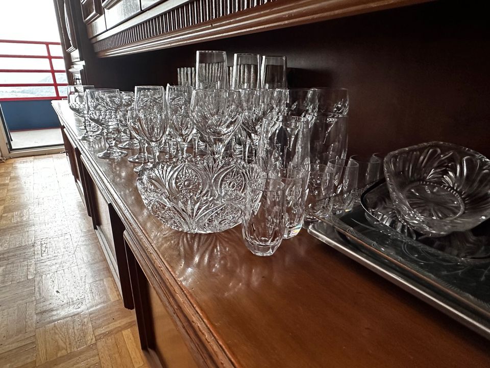 Kristall Gläser Sets in Herdecke