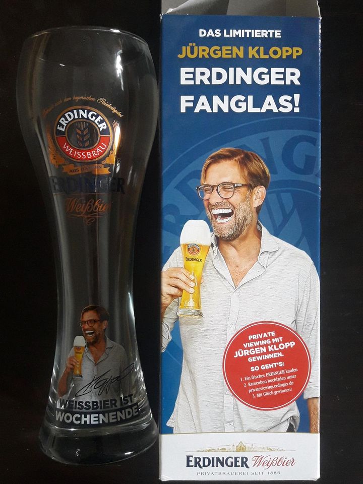 Erdinger Fanglas Jürgen Klopp in Mechernich