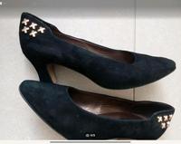 ❤️Peeptoes Schuhe❤️ in dunklen Blau und schwarz Bayern - Pettendorf Vorschau