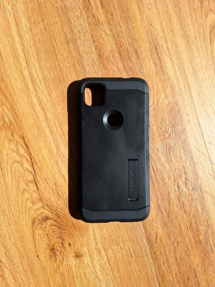 Hülle Case Spigen Tough Armor Google Pixel 4a 4G schwarz neuw. in Esslingen