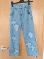 Streetwear Baggy Jeans Hose Cross Hip Hop Loose Oversized Gr S Leipzig - Kleinzschocher Vorschau