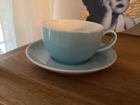 Dibbern Solid Color Kaffee Obertasse und Kaffe Untertasse Eisblau Niedersachsen - Aurich Vorschau
