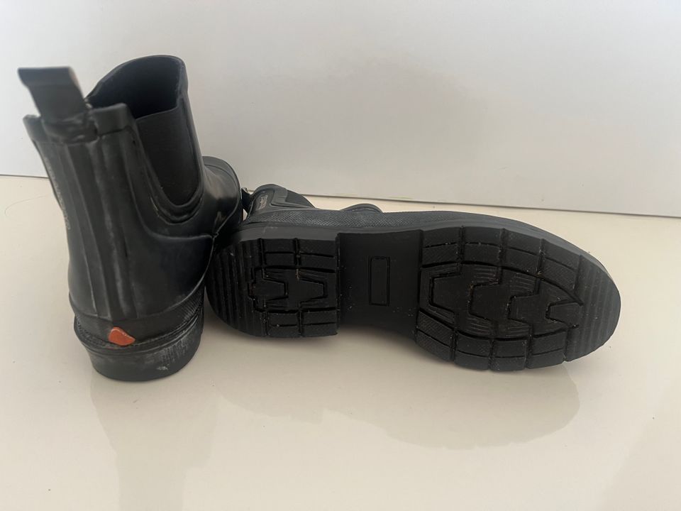 TRAKTOR Gummistiefel / Chelsea Boots kurz schwarz Gr. 40 in Hamburg