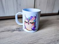 Kunststoff Tasse Eule 330ml - Personalisiert - "Melissa" - NEU Bayern - Röslau Vorschau