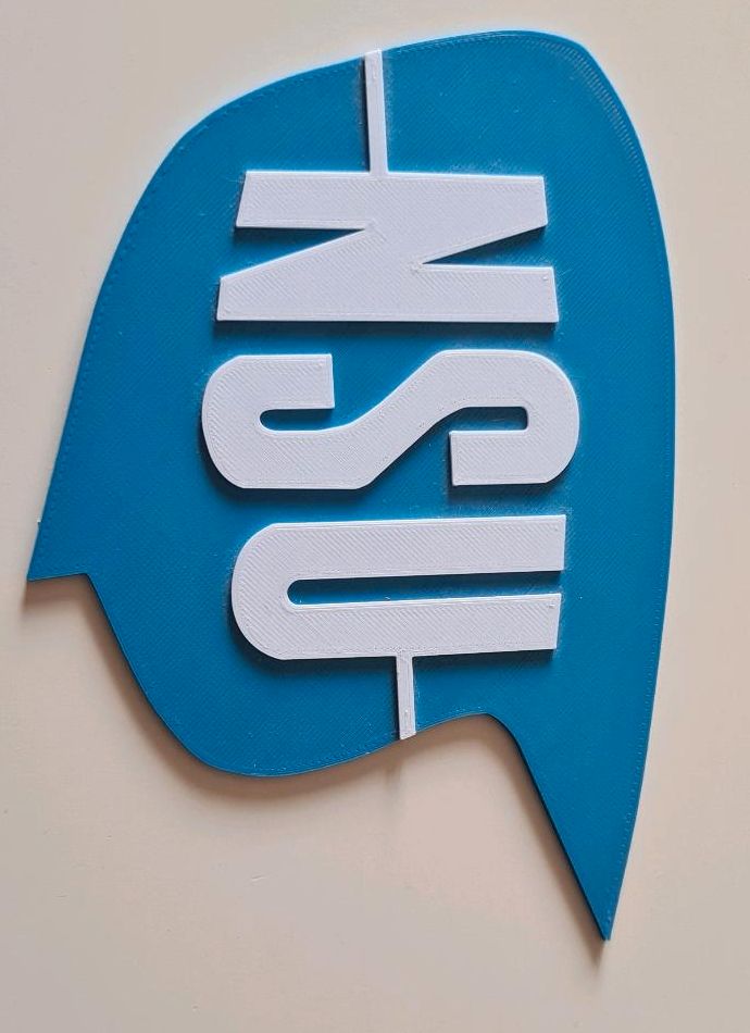 NSU Schriftzug  - Logo in Hambrücken