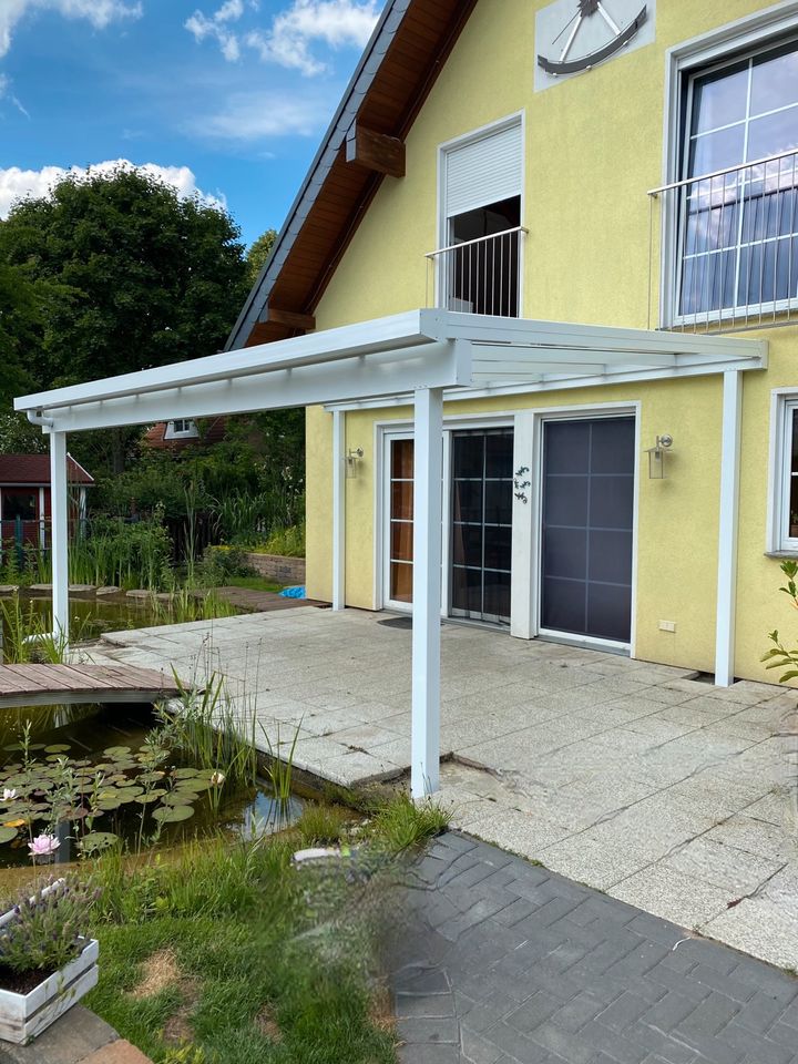 ALU TERRASSENÜBERDACHUNG I VORDACHER I MARKISEN I SOMMERGARTEN I CARPORT I SICHTSCHUTZ I ZÄUNEN I GLASSCHIEBEWAND I GLASSCHIEBETÜRE inkl Montage JETZT -25% in Balingen