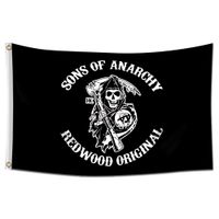 Sons of Anarchy Fahne Flagge  90 x 150 cm Redwood Original Köln - Weidenpesch Vorschau