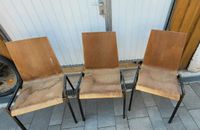 Stapelstuhl holz retro/vintage 70er??? Hessen - Wanfried Vorschau