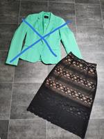 chicer Business Rock schwarz lang Spitze Damen H&M Gr S 36 164 XS Bayern - Zapfendorf Vorschau