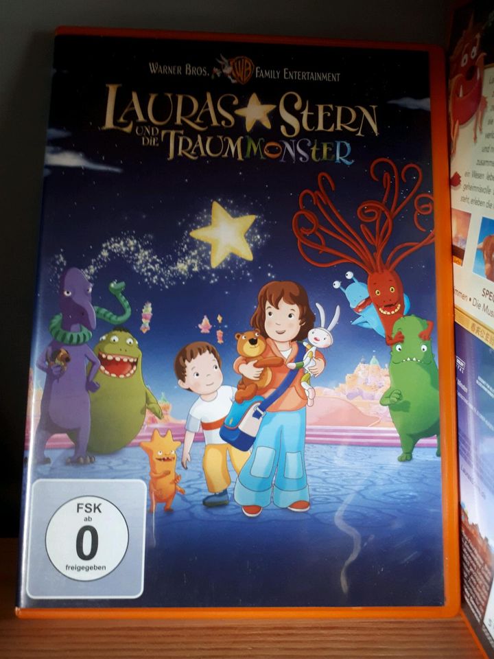 "Lauras Stern", 6 DVDs - komplette Serie, 3 Filme, 2 Bücher in Gielde