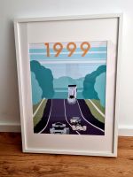 Wandbild Bilderrahmen Poster Le Mans 1999 Mercedes CLR 50x70cm Baden-Württemberg - Vaihingen an der Enz Vorschau