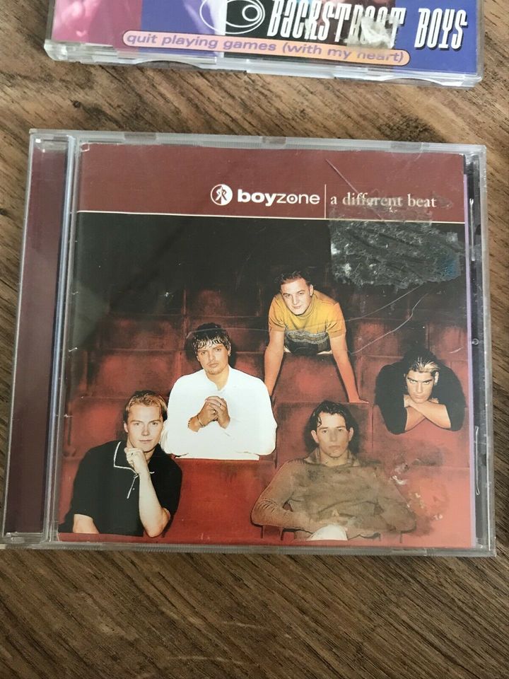 Cd‘s diverser Boygroups - Backstreet Boys - East 17 - Boyzone in Bargeshagen