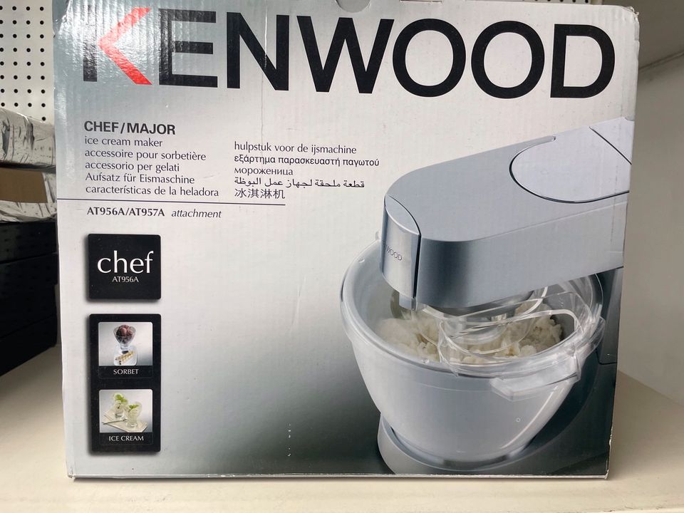 Kenwood Ice Cream Maker At 956a Küchenmaschine Neu Ovp in Hessen -  Mainhausen | eBay Kleinanzeigen ist jetzt Kleinanzeigen