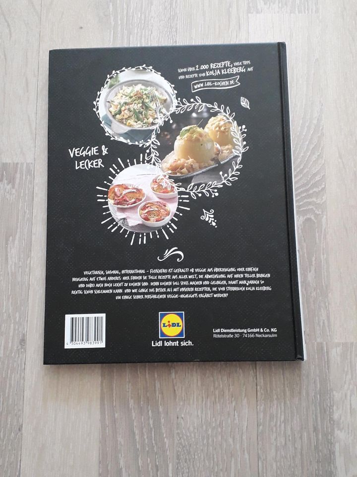 NEU, my best Veggie, Kochbuch von Lidl, vegetarisches Kochbuch in Rhauderfehn