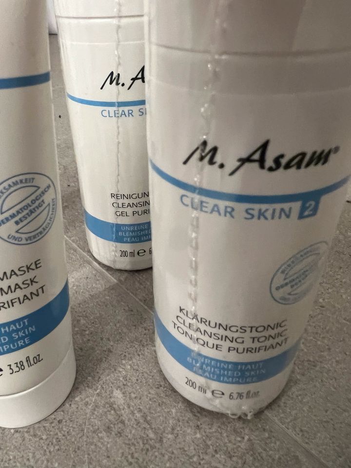 Asam  Set, Creme, Maske, Reinigungsgel in Rückersdorf