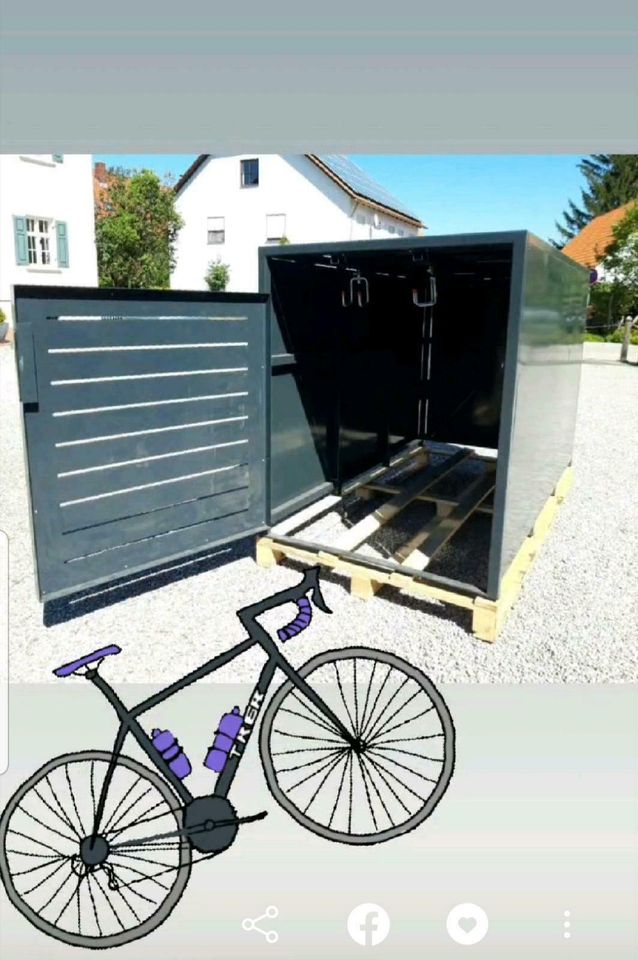 My Mülltonne Fahrradbox 2 in Odelzhausen