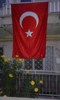 BAYRAK TÜRKEI Türkiye Wehende Flagge TÜRKISCHE Fahne 150cm x225cm Nordrhein-Westfalen - Neukirchen-Vluyn Vorschau