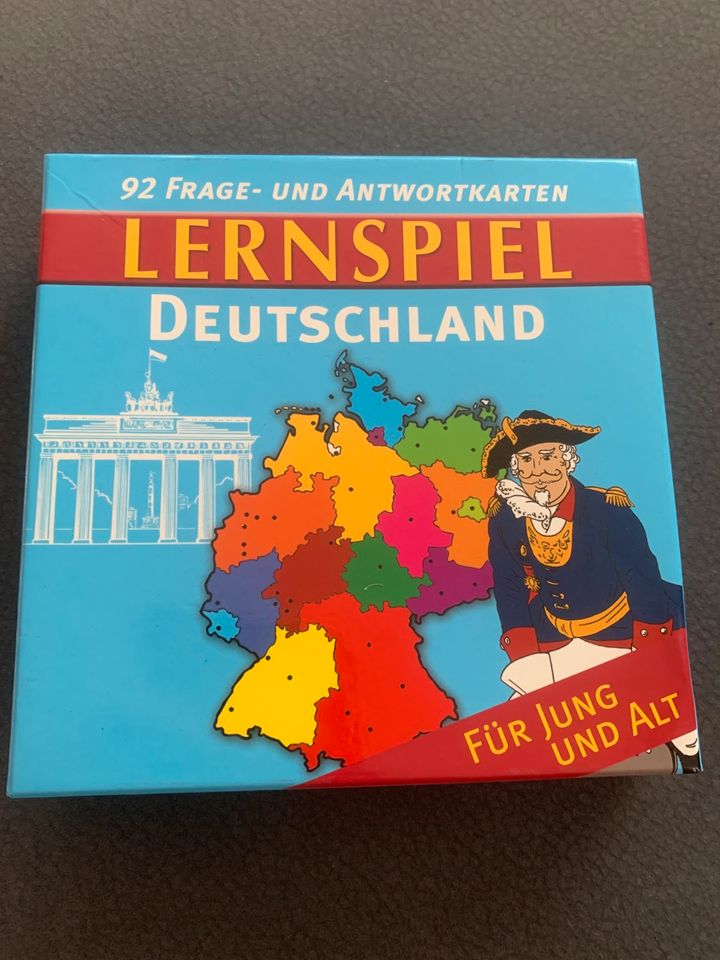 Lernspiel Deutschland für Jung und Alt in Hodenhagen